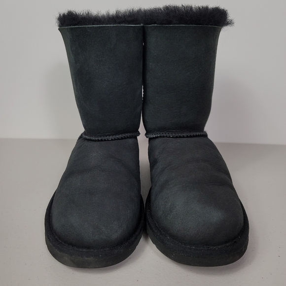 UGG BAILEY BOW SHORT BOOTS SUEDE US 5 - Picture 5 of 9
